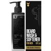 The Beard Struggle Radiance Beard Wash, Surtr's Fury, Platinum, 240 ml | Deterge delicatamente, ammorbidisce i capelli, formula idratante, fragranza di colonia, cruelty-free e vegano