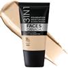 FACESCANADA FACES CANADA fondotinta opaco 3 in 1 con Fps 30 | Formula Idratante Leggero Con Aloe Vera E Vitamina C | Trucco A Copertura Media Lunga Durata E Protezione Solare | 15 Ml(0,51 Once