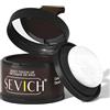 SEVICH linea capelli in polvere, hair shadow Ritocco Radici, copertura rapida correttore radice capelli grigi con sfioramento, Marrone scuro