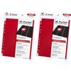 Ultimate Guard 18-Pocket Side-Loading Supreme Pages Rot (10) [Edizione: Germania] (Confezione da 2)
