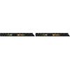 Folat 26855 Compleanno Decorazioni Nero Oro Argento Fascia - It's My XX Birthday - Folie - Shining Glam - per Compleanni, anniversari, compresi Adesivi con Numeri da 0 a 9 per età 0-103