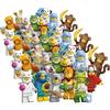 LEGO Minifigures Serie Animali 28 - Scatola a Sorpresa - Giocattolo con 1 di 12 Personaggi da Collezione tra cui Leone, Coniglio e Gatto - Riempi Bustine Regalo per Bambini e Bambine da 6 Anni - 71051
