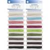 GLOREX 6 1630 360 - Set di Elastici, 10 Pezzi, 1 mm, Lunghezza 3,5 m, Colori Assortiti, per Il Crafting, la Decorazione e la creatività (Confezione da 2)