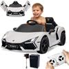 JAMARA 461881 Ride-on Lamborghini Revuelto 2,4 GHz Li-Power 12.6, auto elettrica per bambini dai 3 anni in su, auto elettrica per bambini, volante auto, idea regalo, luce, ruote per il trasporto