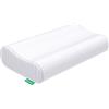 UTTU Cuscino Cervicale Memory, Cuscino e Fresco, Guanciale Letto in Memory Foam Ergonomico a Collo e Cervicali, Altezza Regolabile, Federa Morbida di Bambù Rimovibile e Lavabile