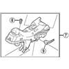 SHIMANO Supporto leva sinistra - ST-6800