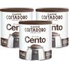 CAFFE' COSTADORO Costadoro Cento Macinato per Moka e Filtro, 100% Arabica dal Gusto Dolce ed Equilibrato, 3 Latte Richiudibili da 250 gr Cad, Qualità Superiore Made in Italy