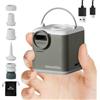 Naturehike Pompa ad aria elettrica mini pompa ad aria portatile multifunzionale per gonfiaggio e sgonfiaggio con batteria ricaricabile e cavo USB-C per materassi pneumatici e boe