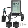 Keenso Pannello LCD per Bici Elettrica S830, Display Impermeabile, 24V/36V/48V, per Bici da Città E da Corsa, Visualizzazione Dati Chiara