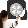 DNGH Eva Dart Surround, Anello Di Protezione Per Freccette, Cerchio Interno 45,5 Cm, Anello Esterno 64 Cm, Nero
