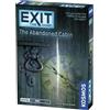 Thames & Kosmos - Exit: The Abandoned Cabin - Level: 2.5/5 - Unique Escape Room Game - 1-4 Players - Puzzle Solving Strategy Board Games for Adults & Kids, Ages 12+ - 692681