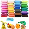 PMELCXD 36 Colori Argilla da Modellare,Pasta Modellabile Bambini,Set di Argilla da Modellare di Alta qualità- Plastilina, Incluso Pongo e Das, per Ragazzi e Adulti