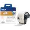 Brother dk-11208 nastro per etichettatrice nero su bianco
