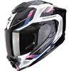 SCORPION Casco EXO-1500 AIR SLEEK Bianco Nero Rosa SCORPION