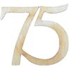 Petra's Bastel News Petra S bastel News a gez1975 strame Decorazione, 40 x Compleanno Numero, 19 mm