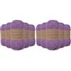 Utopia Crafts Filato per maglieria in cotone ri-cotone, 5 x 100 g (viola tenue) (Confezione da 2)