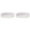 M Ledme - Pannello di superficie Slim Series 12W, 1200lm, luce fredda (6000k). Lampada da soffitto per interni IP20. Ideale per bagno, cucina, camera da letto. Facile da installare, LM5240.