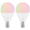 Eglo connect.z Smart Home lampadina Led E14, P45, ZigBee, app e controllo vocale, dimmerabile, colore della luce regolabile, 470 lumen, 5 W