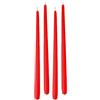 Cereria Di Giorgio - 6 Candele Coniche - Diametro 2,2 cm Altezza 40 cm - Colore Rosso - Durata 14 Ore - Standard per candelabro (Confezione da 2)