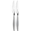 Guzzini Coltello Bistecca Feeling, Grigio Cielo, 22.5 cm (Confezione da 2)