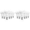 LVWIT Lampadine LED Riflettore R50 Attacco E14, 7.2W Equivalente a 60W, Luce Bianca Calda 2700K, Flusso Luminoso 806LM, Risparmio Energetico, Non Dimmerabile, Pacco da 12 Unità