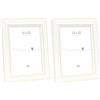 Deknudt Frames S221H1 15 x 20 cm cornice bianco di legno (Confezione da 2)