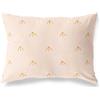 BonaMaison Bianco-Arancio Fodera per Cuscino Cotone e Copricuscini Federa per Divano Casa Soggiorno Camera da Letto Decorazione Interni ed Esterni, 45x60 Cm - Progettata e Prodotta in Turchia
