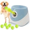 ANEELV, lanciapalle automatico per cani, giocattolo elettrico interattivo per cani di piccola taglia con 6 palle da tennis, uso interno ed esterno