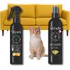 Silinde Kit 2 in 1 Spray Repellente per Gatti Anti Pipì + Spray AntiGraffio Allontana Il Gatto da Mobili e Oggetti. Doppia Azione Disabituante Gatti da Interno ed Esterno Biologico