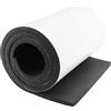 SDLDEER Rotolo di schiuma autoadesiva, 300 mm (larghezza) x 12 mm (profondità) x 3 m (lunghezza), fogli di gomma in neoprene multifunzione fai da te, per la protezione dei mobili, antiscivolo