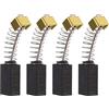 ECSiNG 2 paia di Spazzole di Carbonio Motore di Ricambio di Arresto Automatico 6x8x14mm Compatibile con Kress HM 10 EM HM 22-2 EM SBLR 2117 FS 6901 HM 0-2 Strumento Elettrico