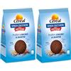 Céréal Senza Zuccheri, Frollini cacao e avena, Biscotti senza zucchero al gusto cioccolato, Fonte di proteine, Proteine 100% vegetali, Impatto ridotto sulla glicemia, Con fibre, 200g (Confezione da 2)