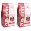 Pernigotti Gemma Fondente Lampone - Cioccolatini Ripieni al Lampone con Cioccolato Fondente 50% - Solo Aromi Naturali - Senza Glutine - Busta da 140 g (Confezione da 2)