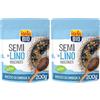 ISOLA BIO Semi di Lino Macinati Biologico, Superfood Fonte di Fibre e Ricco di Omega-3 e Magnesio, Senza Glutine, Senza Zuccheri Aggiunti, per Vegetariani e Vegani, Confezione 200g (Confezione da 2)