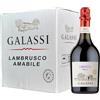 Galassi Lambrusco Emilia I.G.T. Amabile (Confezione da 6)