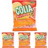 Golia Frutta C, Caramelle Dure Ripiene, Gusto Agrumi con Vitamina C, con Succo di Frutta, Senza Zucchero, Confenzione da 90g (Confezione da 4)