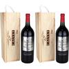 Calvet - Confezione regalo vino rosso Grande Riserva, Bordeaux Superiore - Magnum in cassa di legno (1 x 1,5 L) (Confezione da 2)