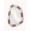 Westwing Collection Specchio da parete organico Irina, alt. 65 cm