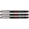 rOtring Penna a sfera | Punta ad ago (0,5 mm) per una scrittura precisa | Inchiostro nero | 3 pezzi