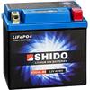 SHIDO LTX14L LION-S-BS-Batteria agli ioni di litio, colore: blu