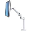 Ergotron LX Series 45-537-216 Supporti a parete per TV 81,3 cm [32] Scrivania Bianco (LX DESK MOUNT LCD MONITOR ARM - TALL POLE/ BRIGHT WHITE TEXTURE) [45-537-216]