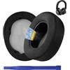 Erioscar 1 Paio Cuscinetti Auricolari di Ricambio per Cuffie JBL E65 (E65BTNC)/Live 650 (650NC 650BTNC)/Live 660 (660NC 660BTNC)/Duet NC, Padiglioni con Pelle Proteica Morbida (Gel Rinfrescante)