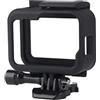 QIMEI-SHOP Custodia Protettiva Compatibile con GoPro Hero 9/10/11/12 Black Action Cameras Telaio Case con Zoccolo Attacco Rapido e Vite