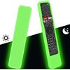 Hydream Custodia in Silicone Compatibile con Sony RMF-TX600E RMF-TX611E RMF-TX500E RMF-TX500U Telecomando Guscio per Sony Vocale Remote Protettiva Cover Anti-Scivolo Cassa Copertura (Verde Fluorescente)
