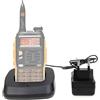 Vineyuan Stazione di ricarica Vineyuan Walike Talkie per Baofeng GT-3 GT-3TP GT3 GT3TP e GT-3 Mark-II III Base di ricarica per batteria radio bidirezionale (originale)