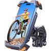 Coolpow Porta Cellulare Bici【Antivibrazione】 Universale Manubrio Supporto Telefono Moto ，per iPhone 16 15 14 13 Pro Max, Galaxy, 4.7-6.8 Smartphones，Supporto Telefono Bici Kit