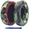 BUTIAO Beats Studio - Cuscinetti Auricolari BUTIAO di Ricambio in Pelle Proteica, Memory Foam per Cuffie Wireless/Cablate Beats Studio 3 e 2 di Dr.Dre (Forest)