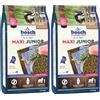 bosch TIERNAHRUNG bosch HPC Maxi Junior | Cibo secco per cani da allevamento di razze grandi (da 25 kg di peso finale) | 1 x 1000 g (Confezione da 2)