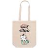 La Ruotante Borsa tote bag shopper per appassionati di gatti | Idea regalo