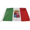 NS BANDIERE SRL Bandiera Marina Militare cm70x100 in Tessuto Nautico 130gr m² | NS Bandiere